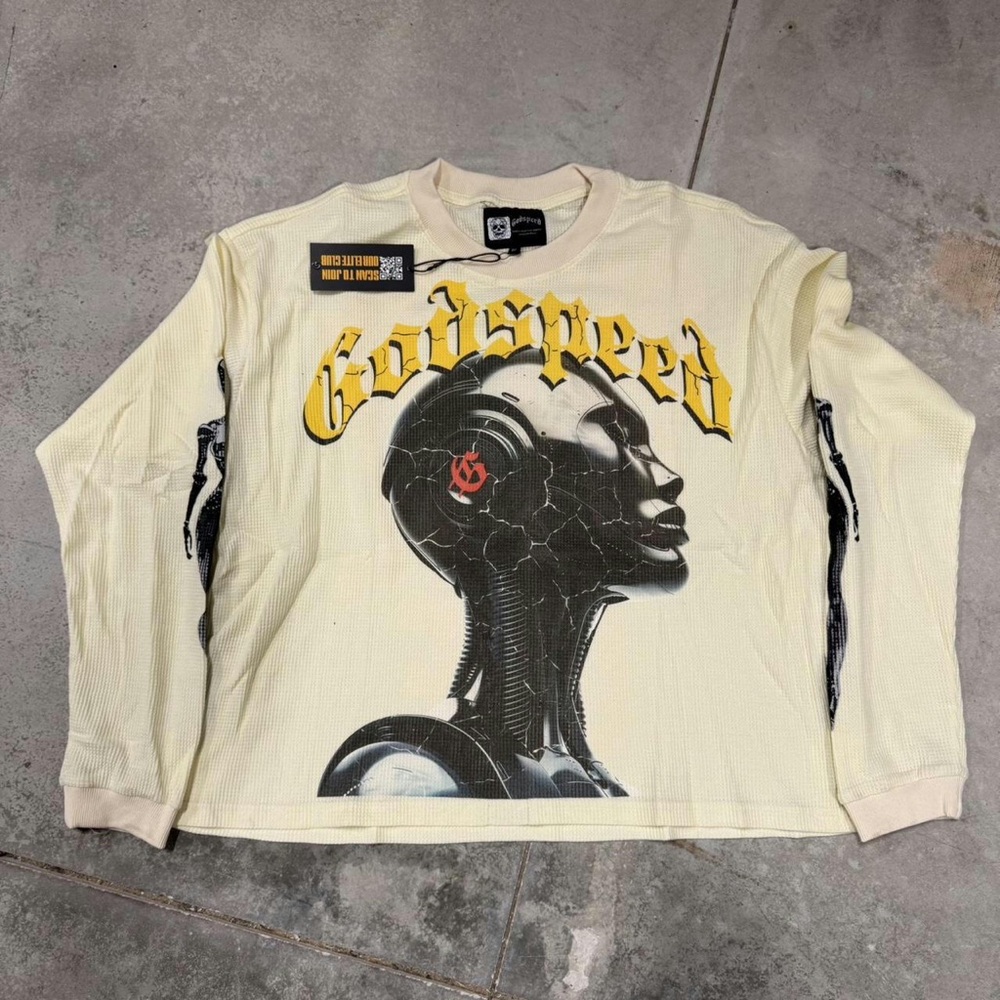 Godspeed Graphic Tee - Cream